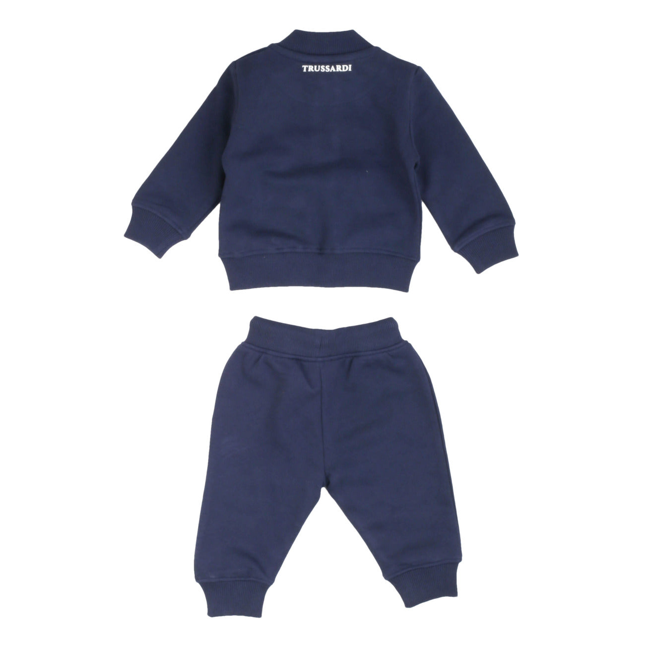 Completino in cotone Trussardi blu full zip - IrisBlu