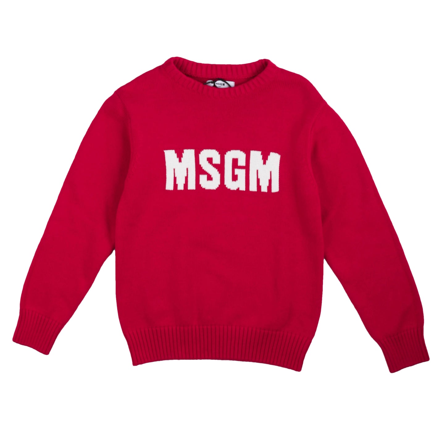 Maglioncino rosso a girocollo MSGM. - IrisBlu