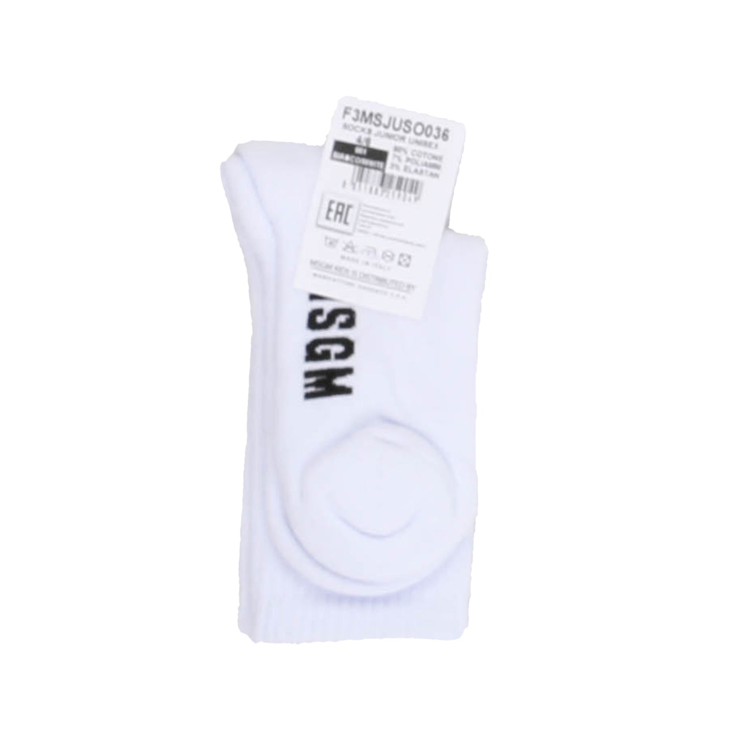 Calze bimbo/a MSGM bianche - IrisBlu