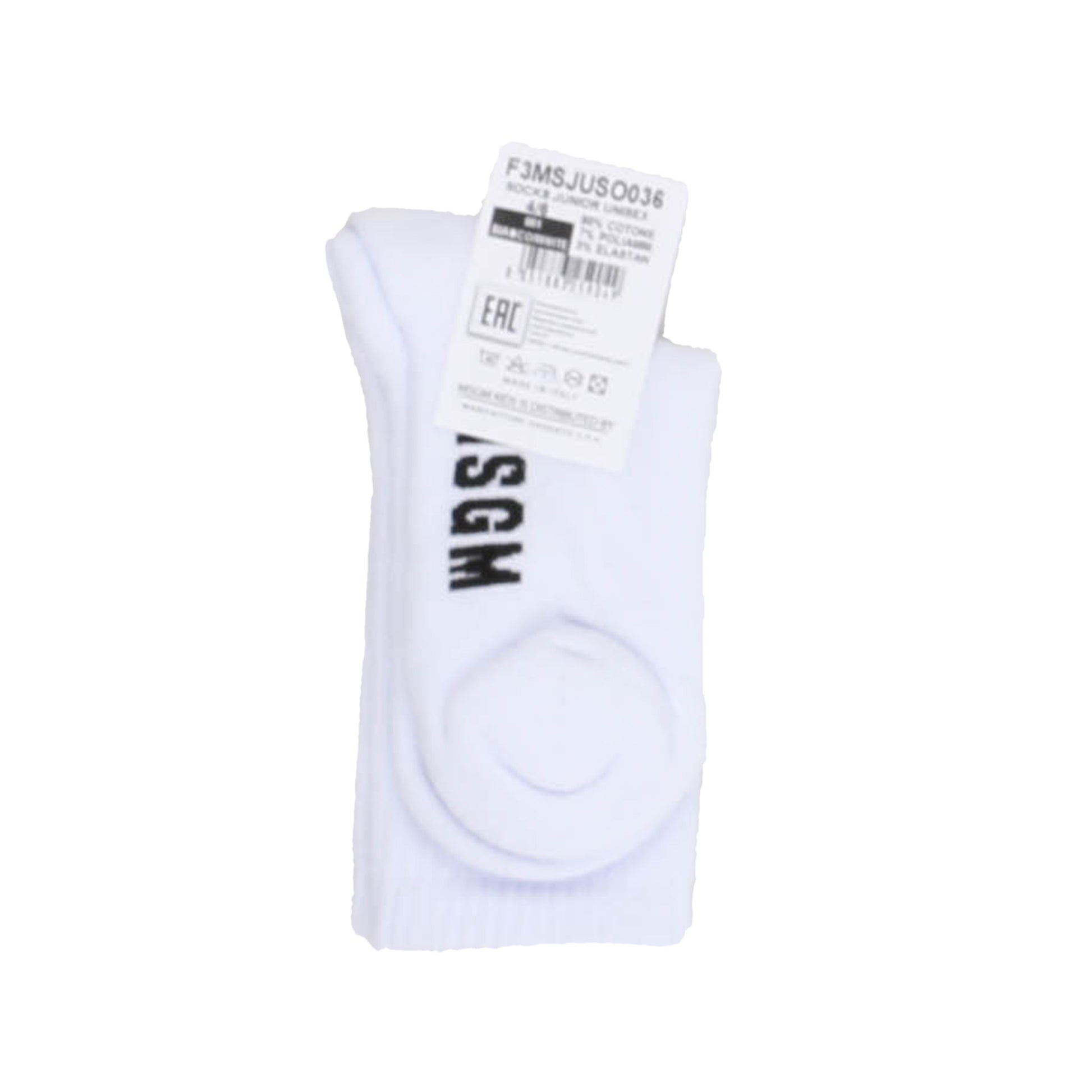 Calze bimbo/a MSGM bianche - IrisBlu