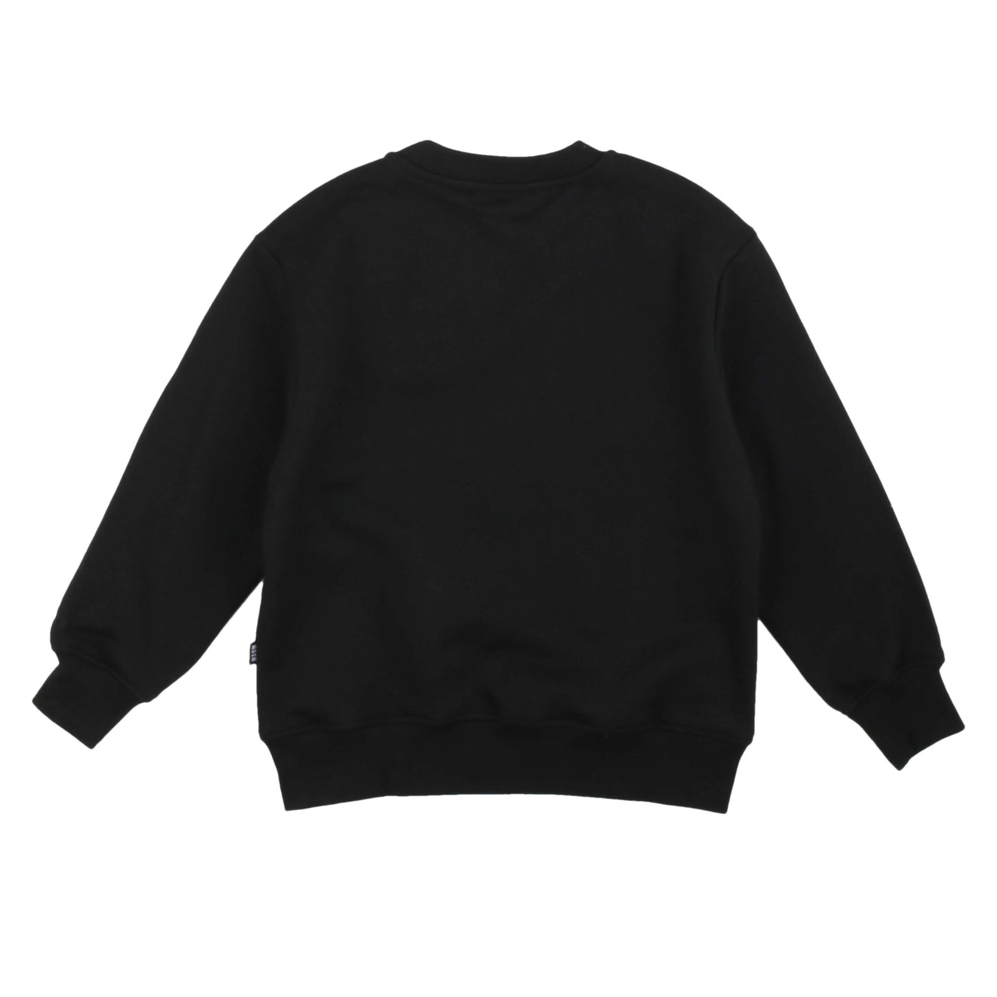 Felpa nera a girocollo MSGM - IrisBlu