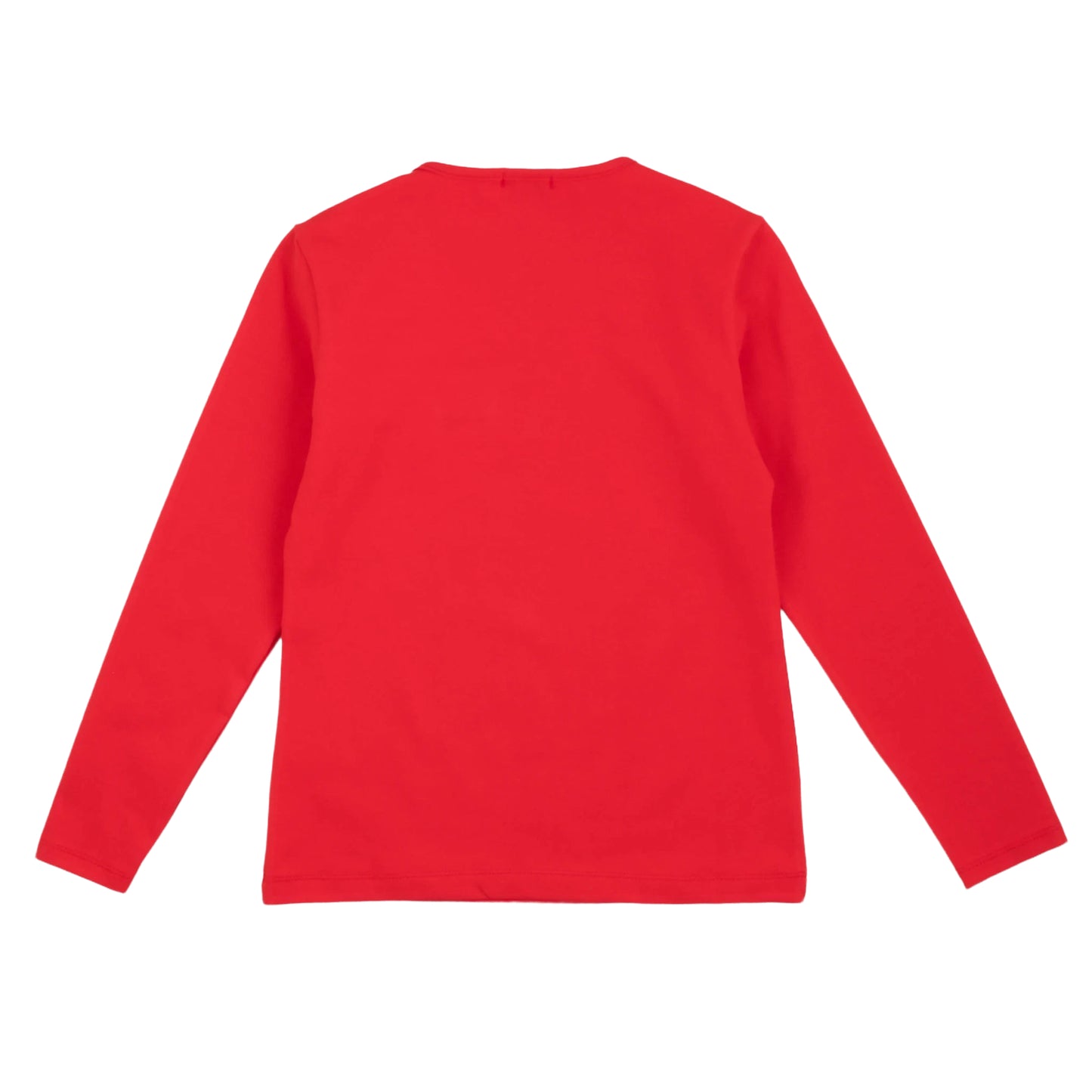 T-shirt manica lunga a girocollo, rossa, Pinko Up - IrisBlu