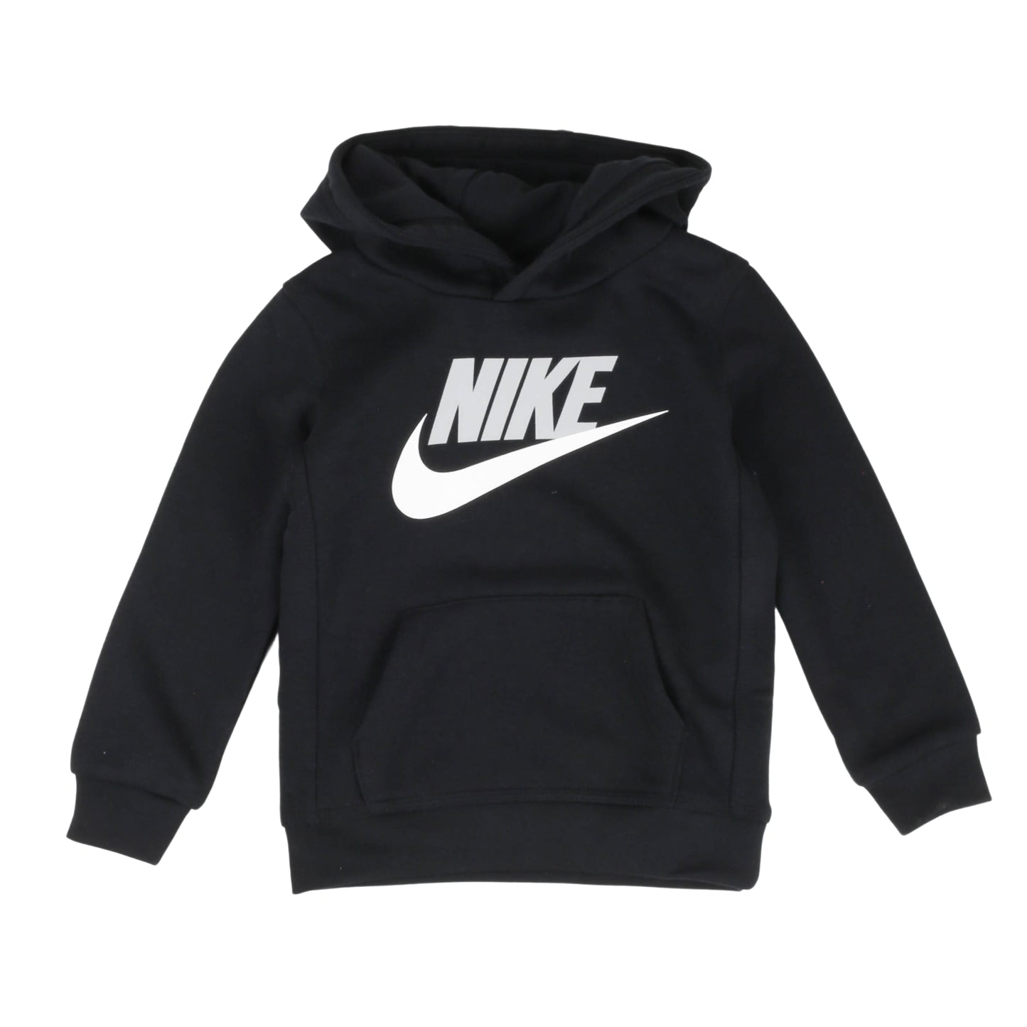 Felpa con cappuccio nera Nike