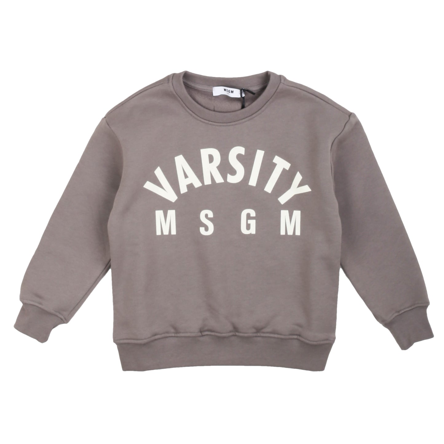 Felpa girocollo bimbo/a MSGM - IrisBlu