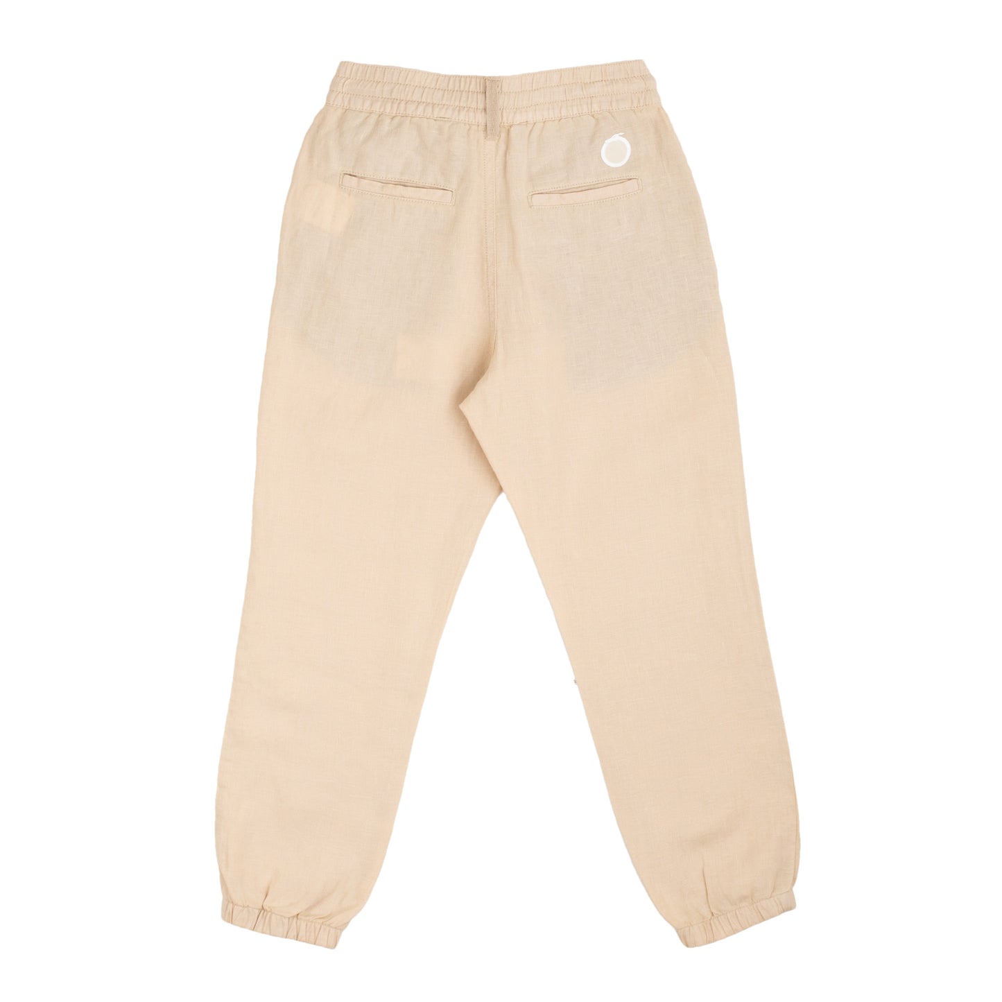 Pantaloni in lino beige Trussardi ragazzo