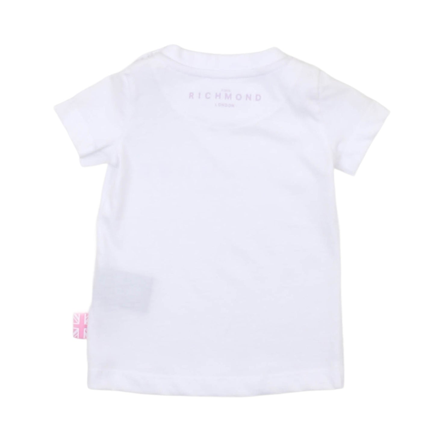 T-shirt bambina manica corta John Richmond - IrisBlu