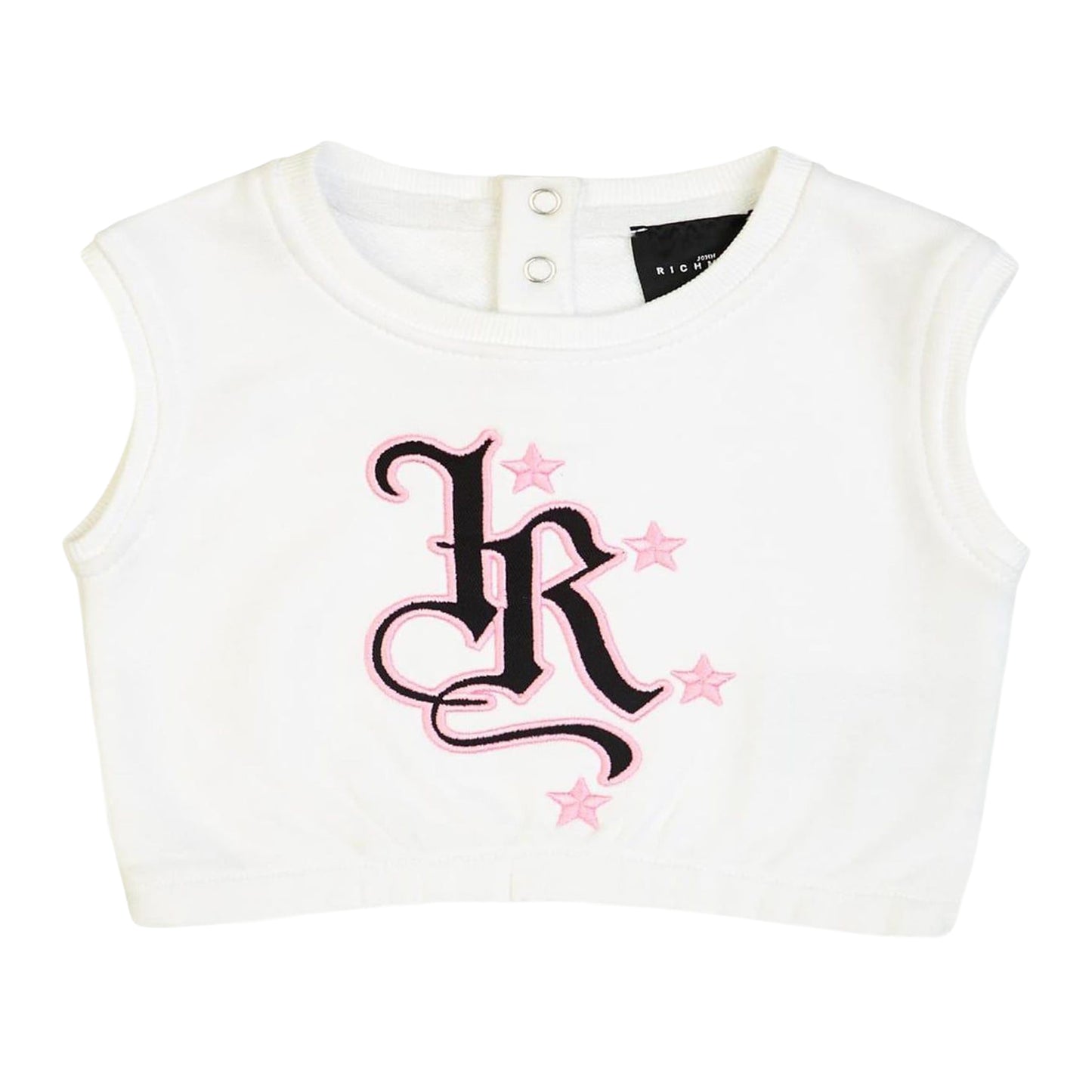 T-shirt bimba senza maniche John Richmond - IrisBlu