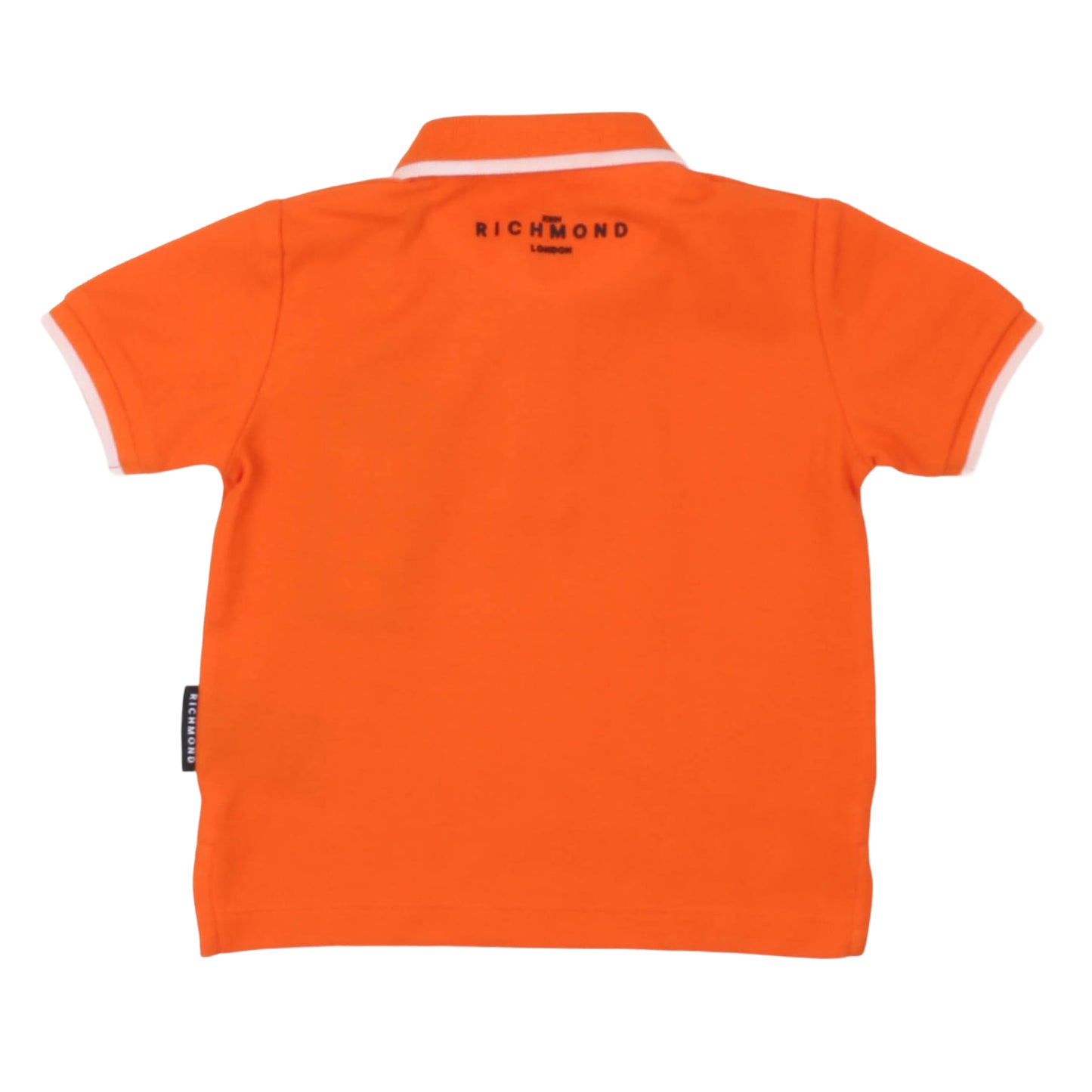T-shirt polo manica corta bimbo John Richmond - IrisBlu
