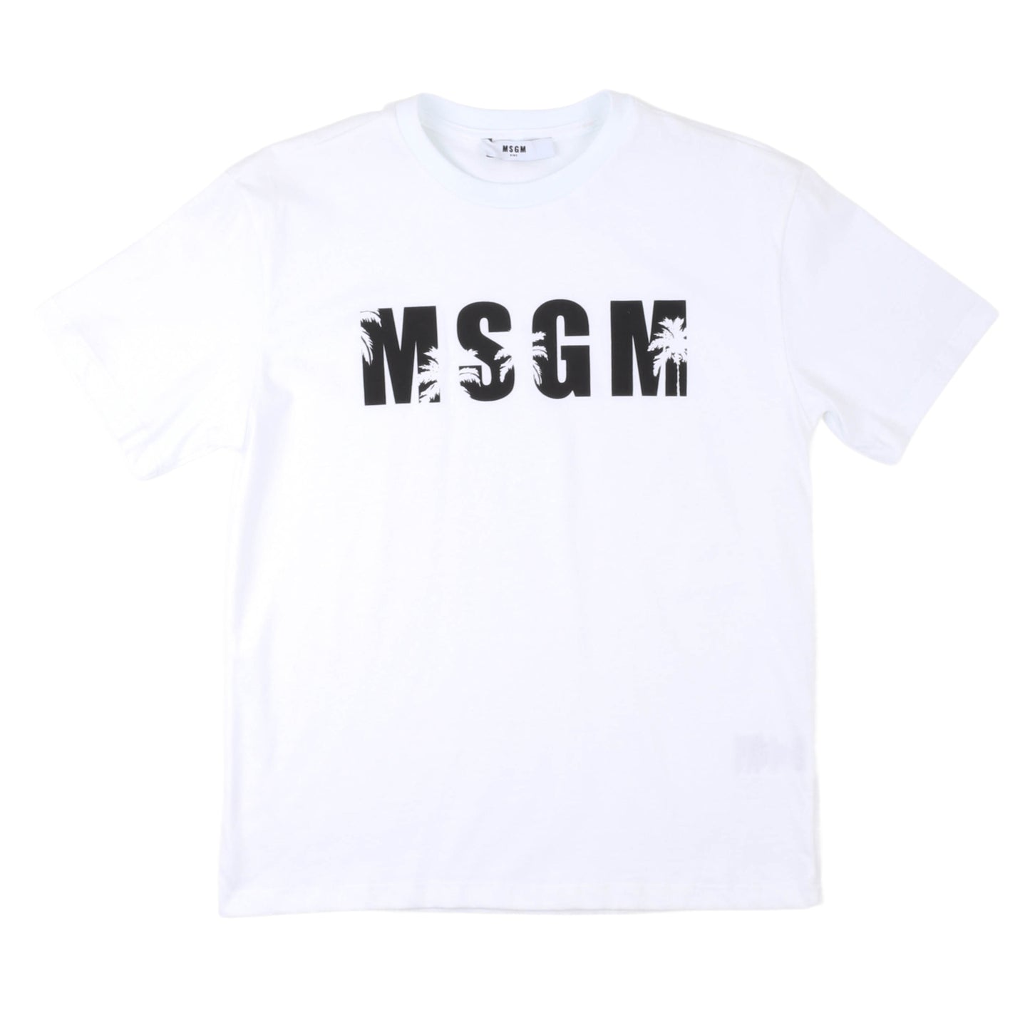 T-shirt bianca Msgm bambino