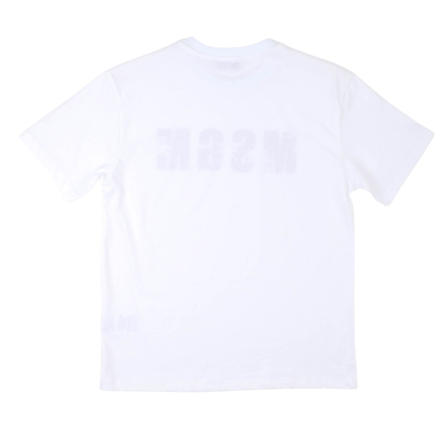 T-shirt bianca Msgm bambino