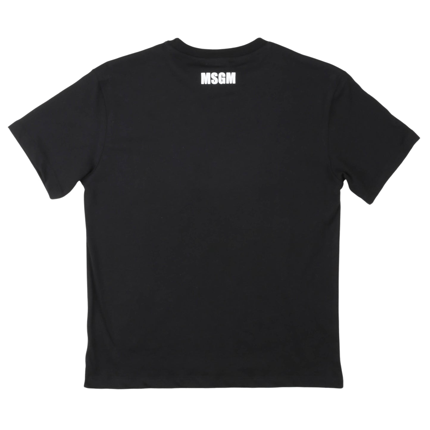 T-shirt nera MSGM ragazzo