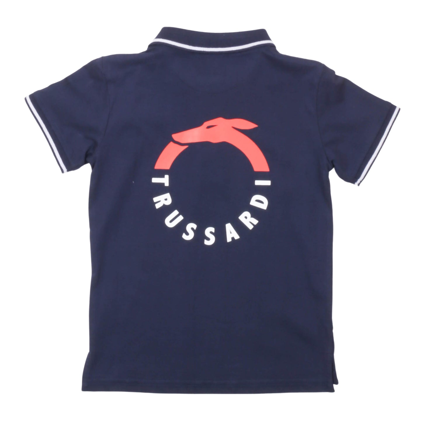 T-shirt polo bambino manica corta Trussardi - IrisBlu