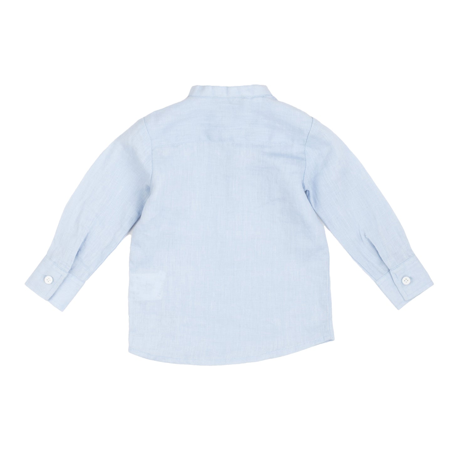 Camicia alla koreana bambino Trussardi - IrisBlu