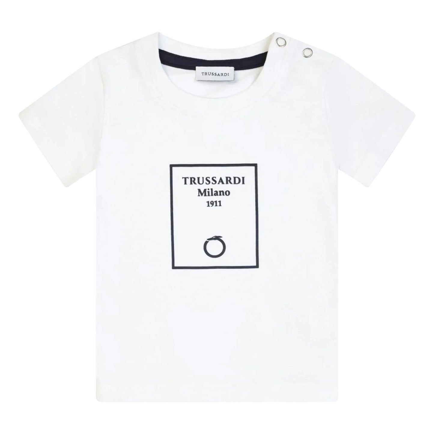 T-shirt bimbo manica corta Trussardi - IrisBlu