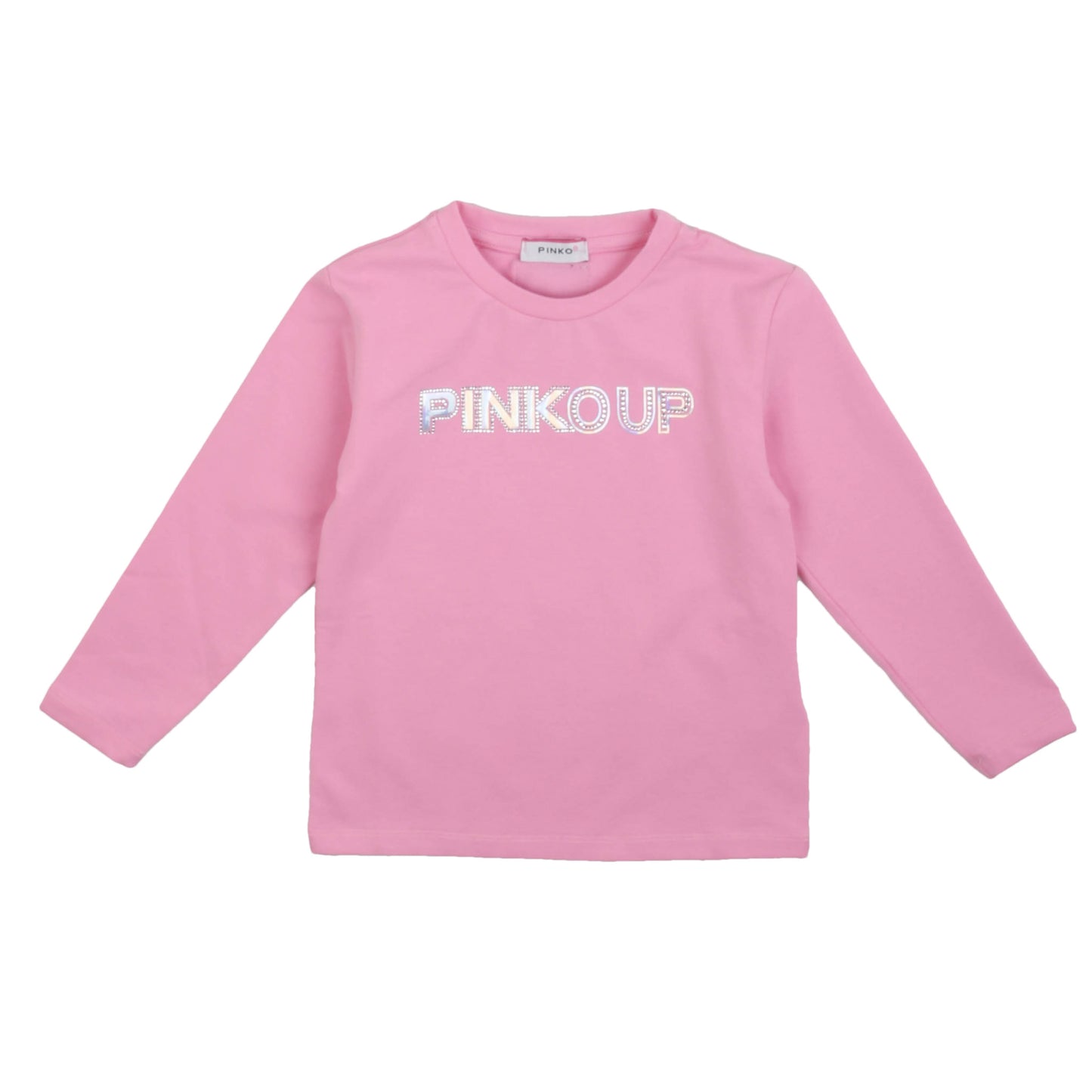 T-shirt manica lunga rosa Pinko - IrisBlu