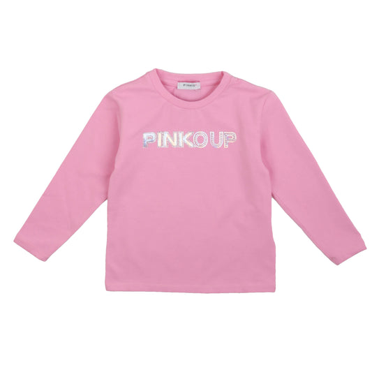 T-shirt manica lunga rosa Pinko - IrisBlu