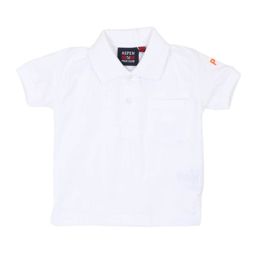 T-shirt polo bimbo Aspen Polo Club - IrisBlu