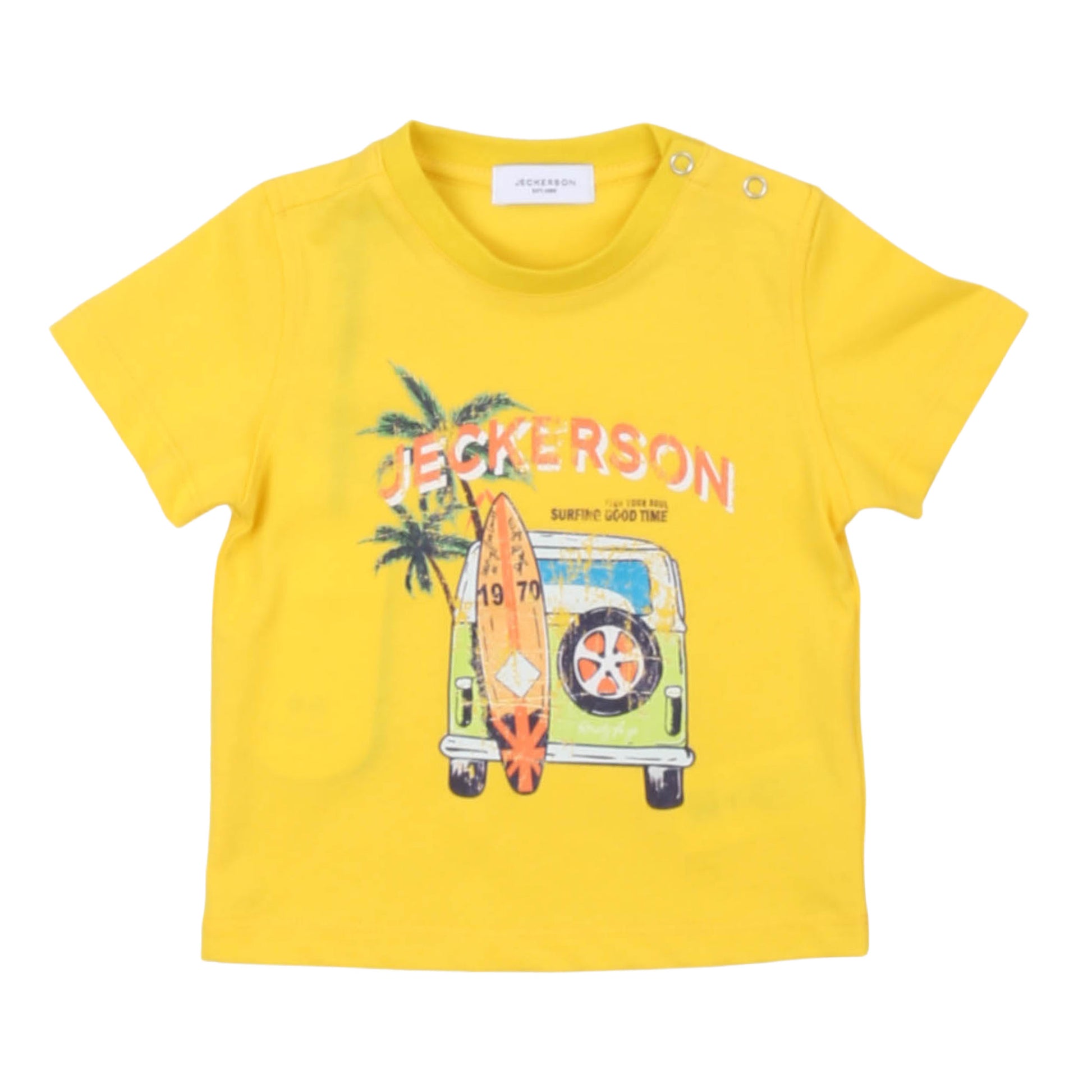 T-shirt bimbo manica corta Jeckerson - IrisBlu