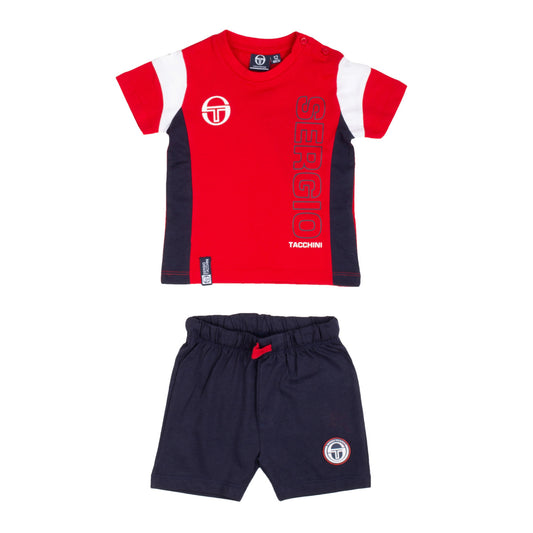 Completino 100% cotone, bimbo, Sergio Tacchini - IrisBlu