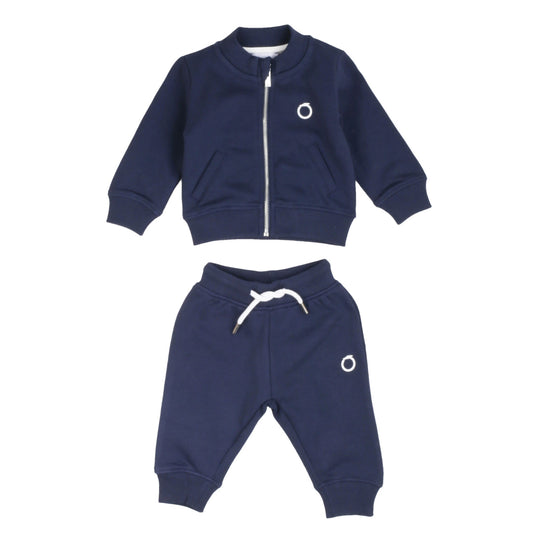 Completino in cotone Trussardi blu full zip - IrisBlu