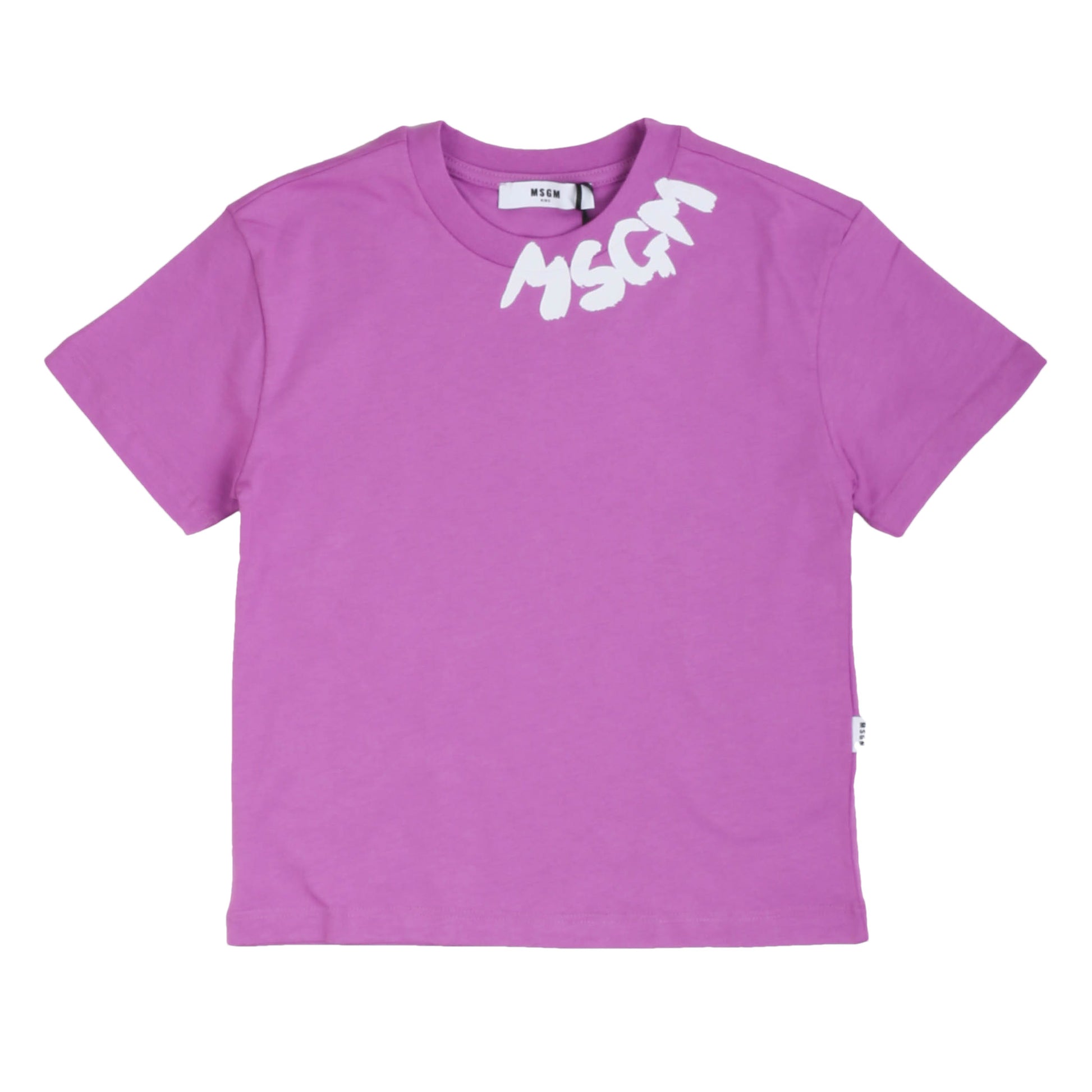 T-shirt bimbo/a MSGM lilla - IrisBlu