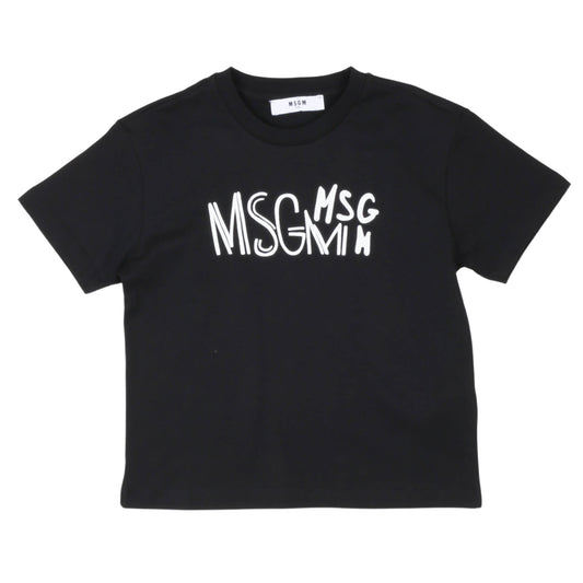 T-shirt bambino manica corta MSGM - IrisBlu