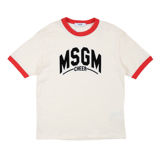 T-shirt manica corta Msgm bambino - IrisBlu