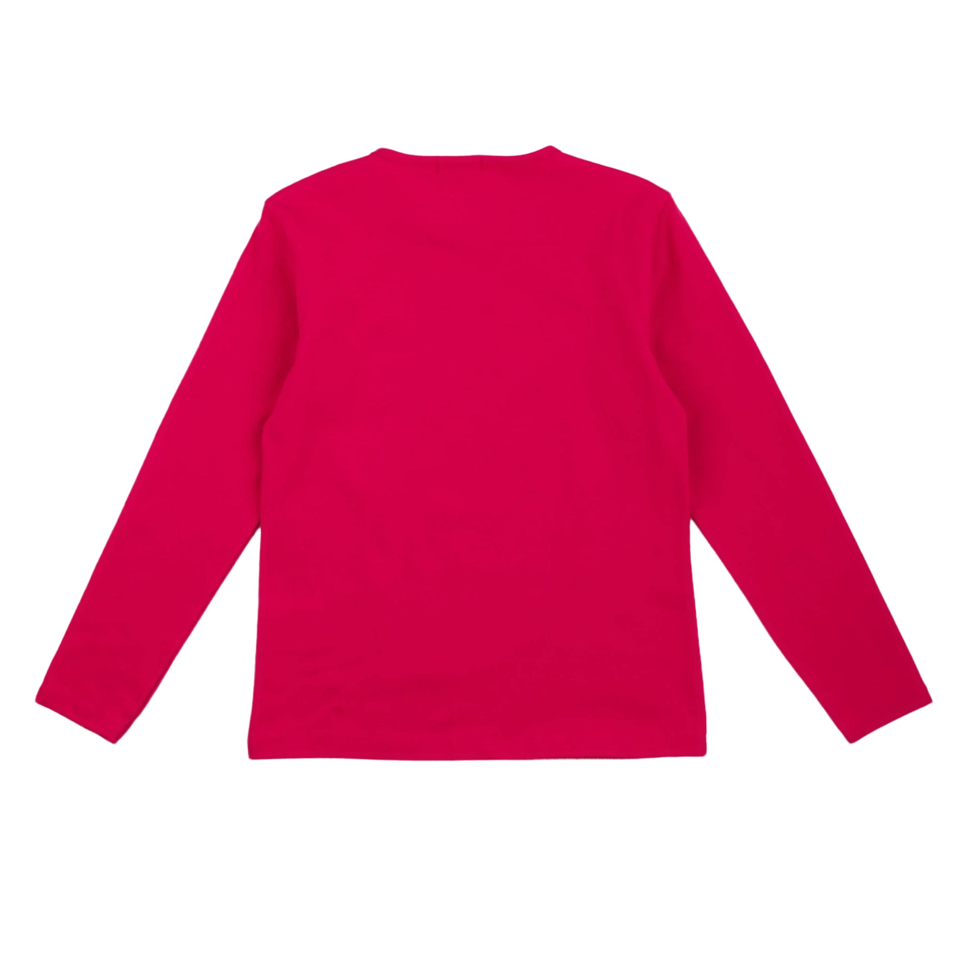 T-shirt manica lunga a girocollo, fucsia stampa classica, Pinko Up - IrisBlu