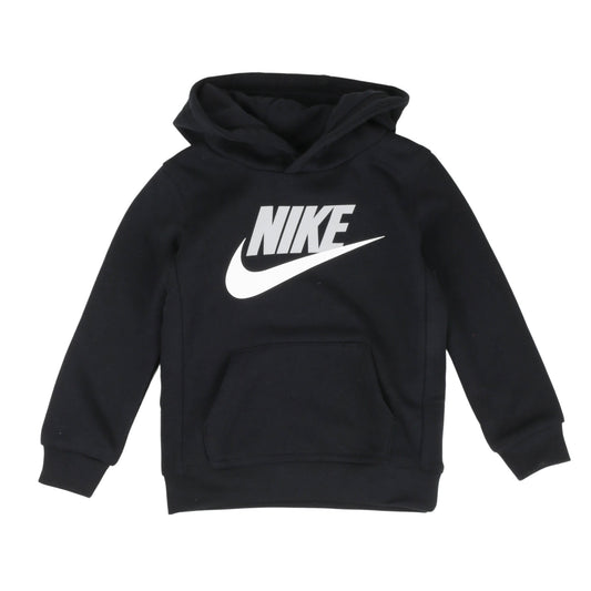 Felpa con cappuccio nera Nike