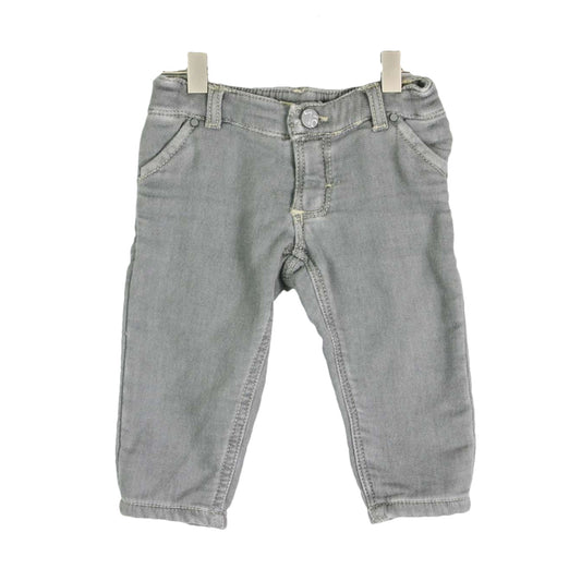 Pantaloni bimbo/a Maperò effetto jeans in felpa - IrisBlu