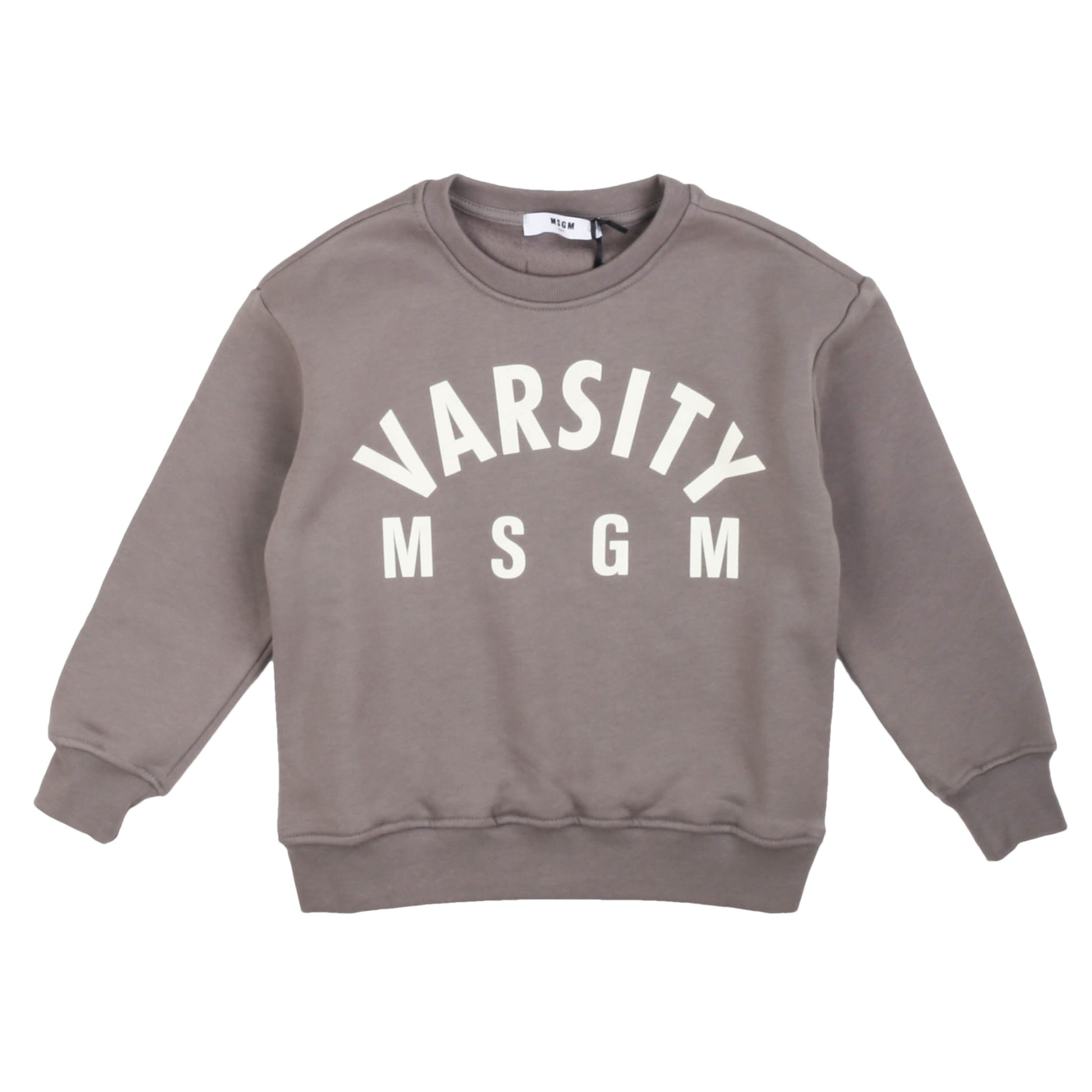 Felpa girocollo bimbo/a MSGM - IrisBlu