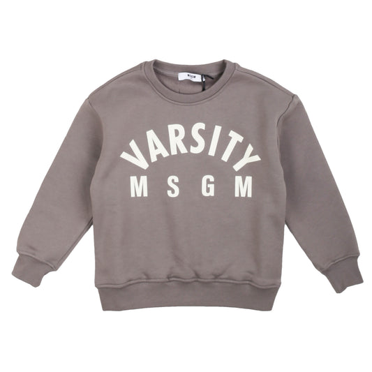 Felpa girocollo bimbo/a MSGM - IrisBlu