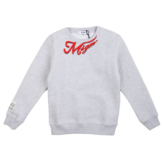 Felpa MSGM girocollo - IrisBlu