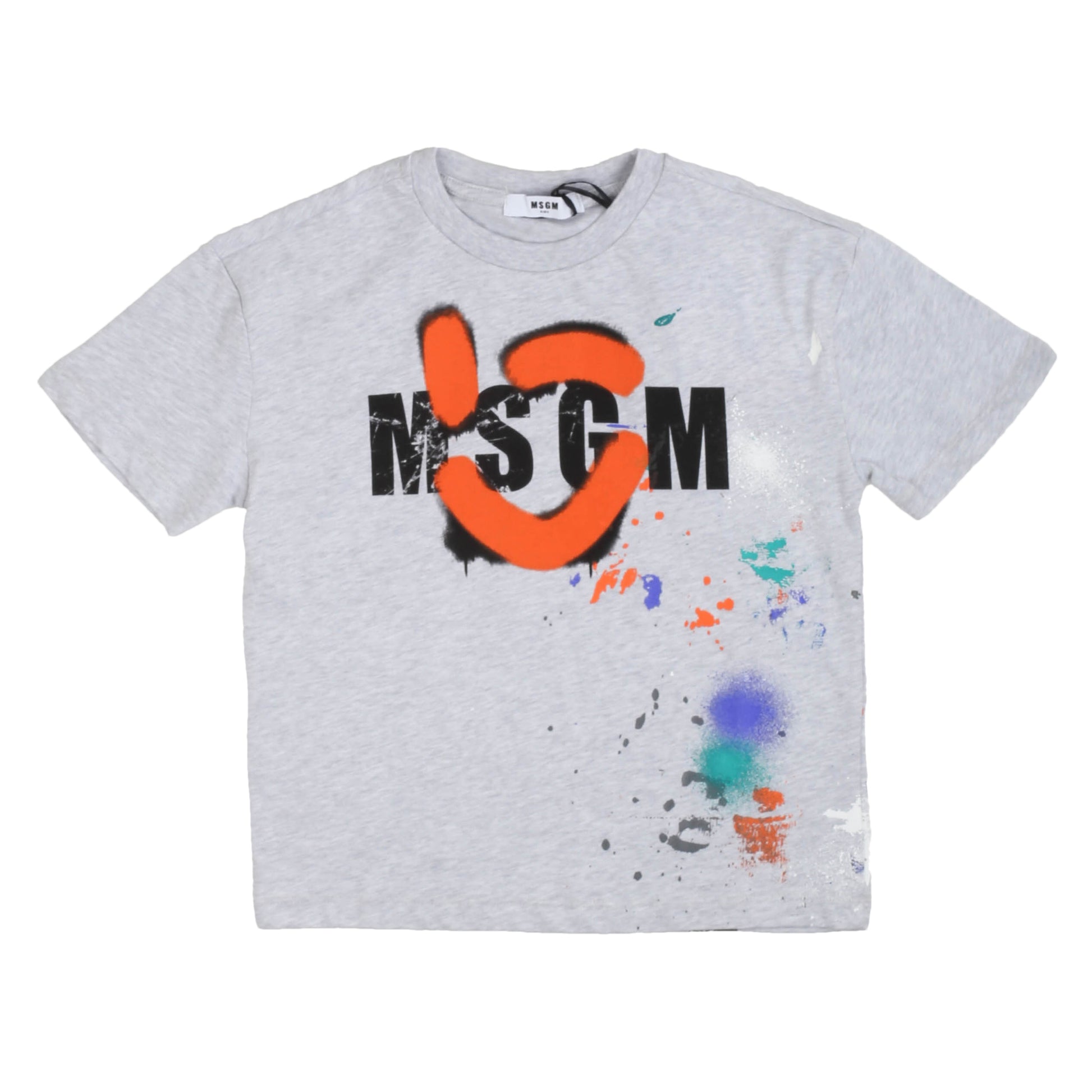 T-shirt bimbo/a MSGM grigia - IrisBlu