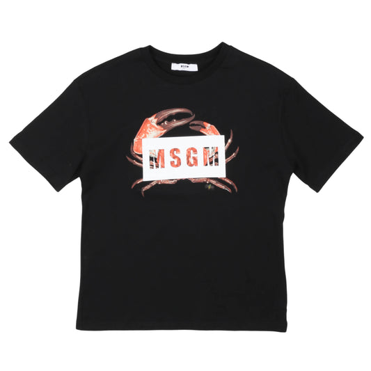 T-shirt bambino manica corta MSGM - IrisBlu