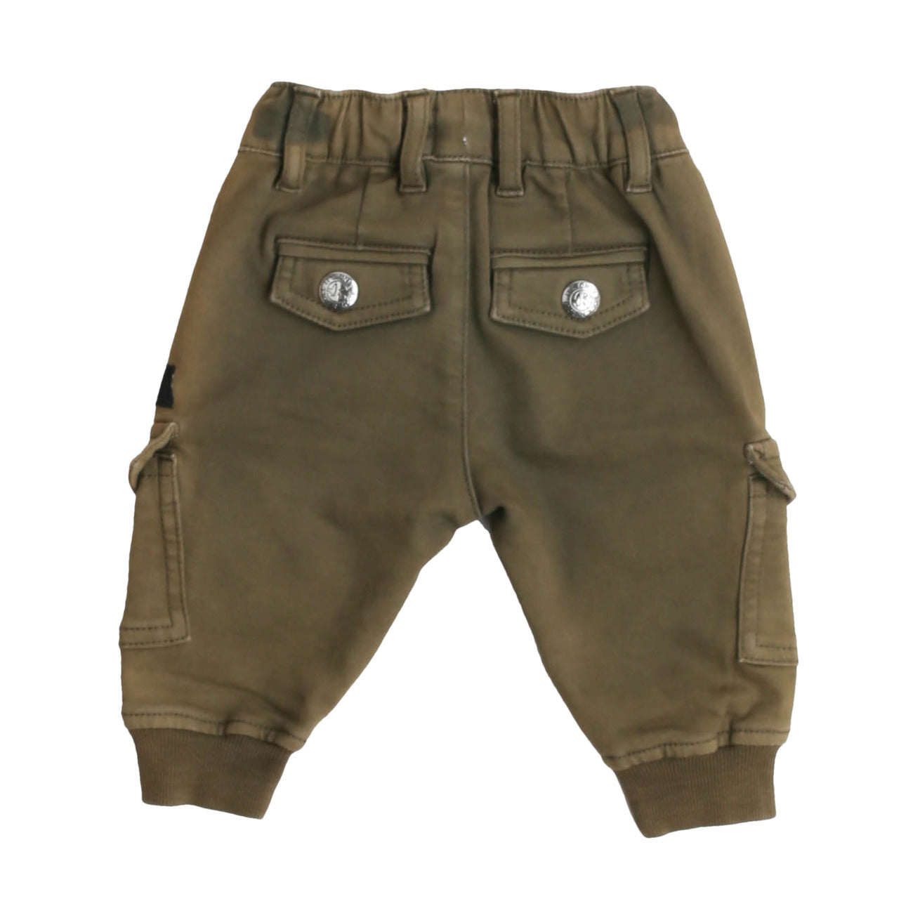 Pantalone cargo in cotone, John Richmond - IrisBlu