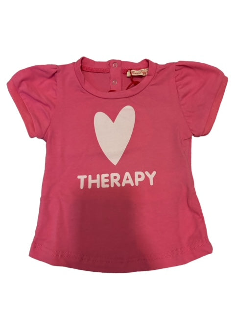 T-shirt fucsia, bimba, Love Therapy - IrisBlu