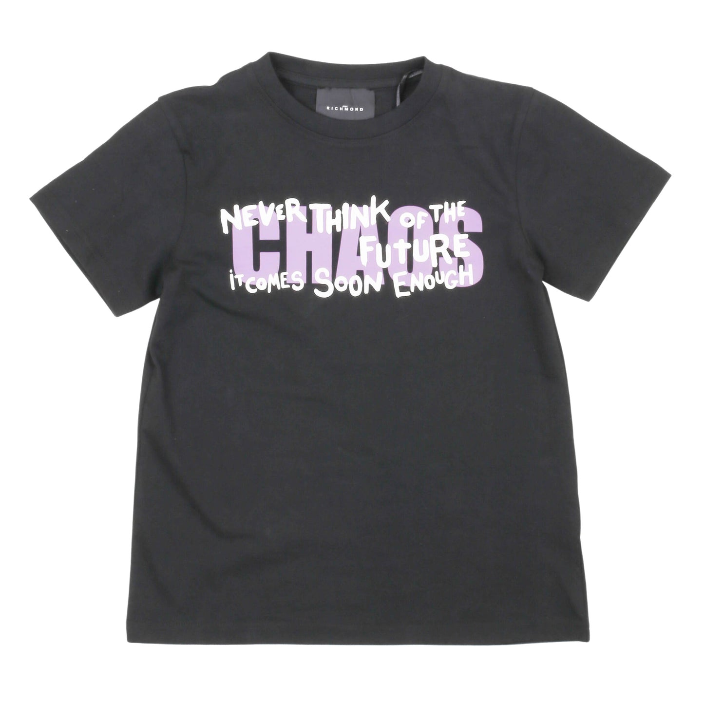 T-shirt manica corta bambino John Richmond - IrisBlu