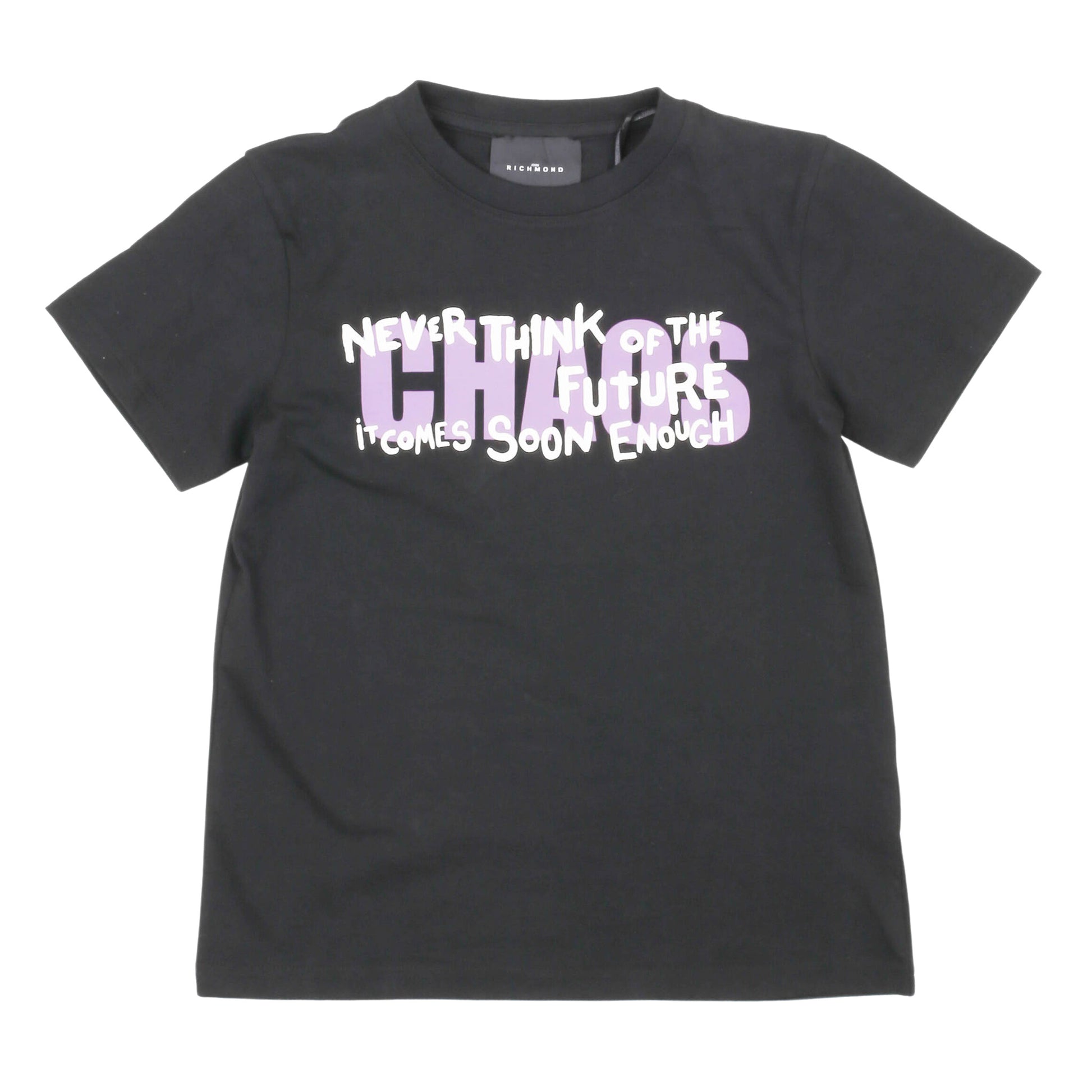 T-shirt manica corta bambino John Richmond - IrisBlu