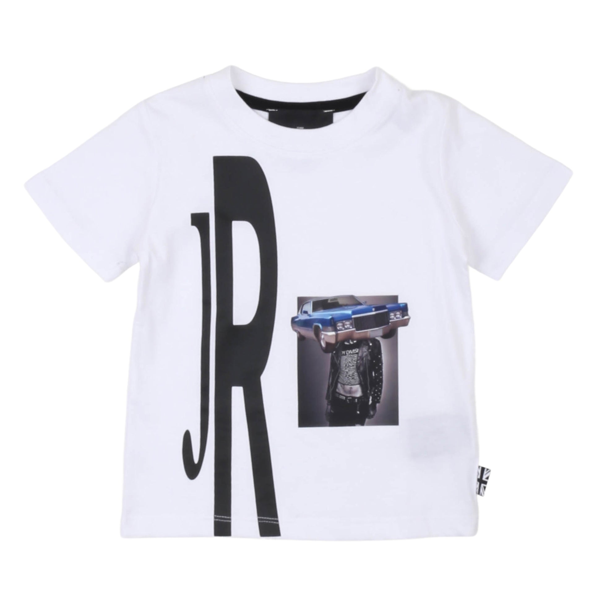 T-shirt bimbo manica corta John Richmond - IrisBlu