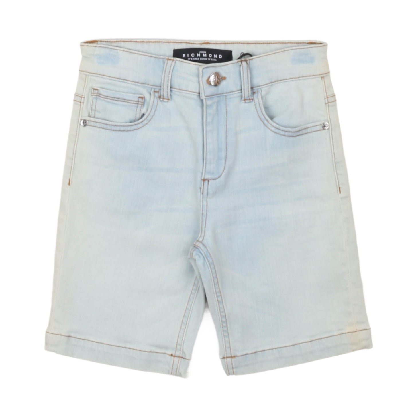 Pantaloncino in jeans unisex John Richmond - IrisBlu