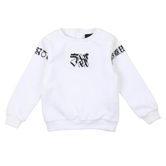 Felpa a girocollo unisex John Richmond - IrisBlu