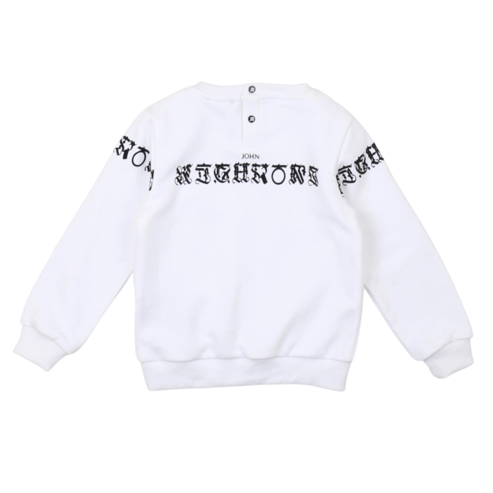 Felpa a girocollo unisex John Richmond - IrisBlu