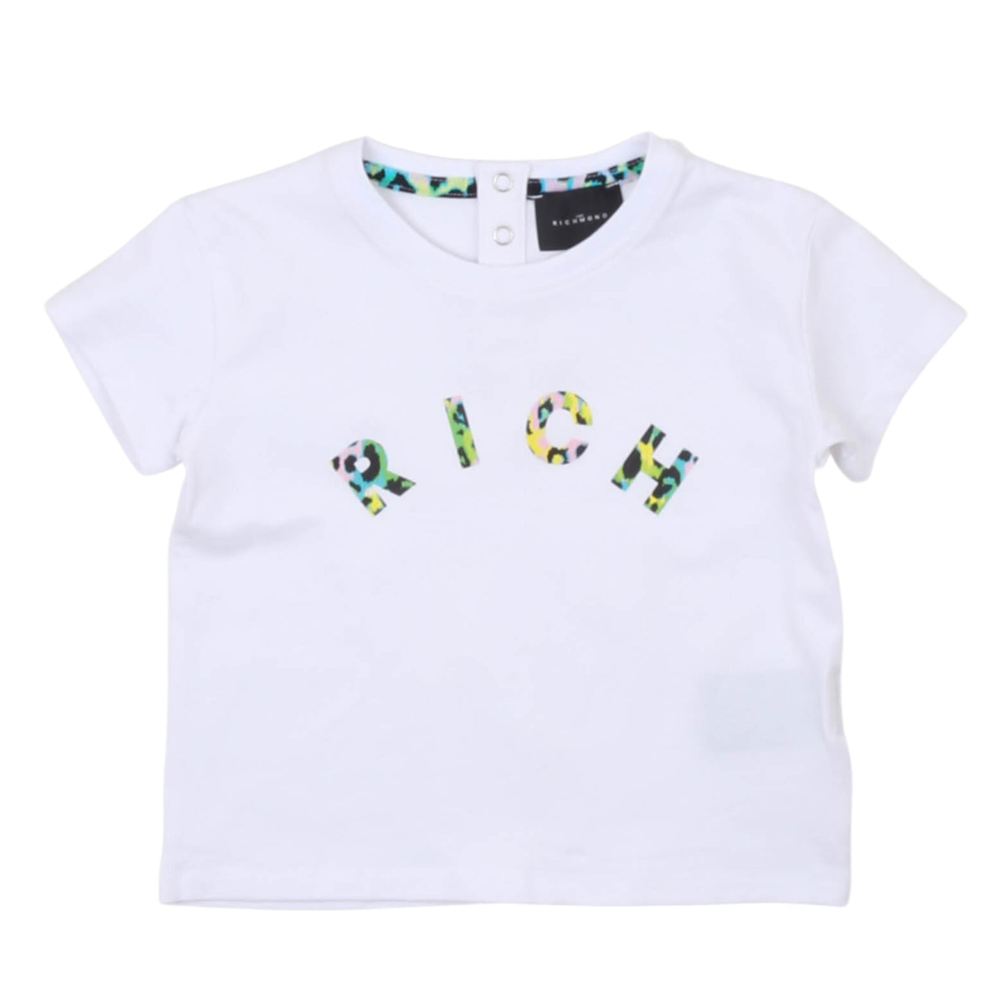 T-shirt bimba manica corta John Richmond - IrisBlu