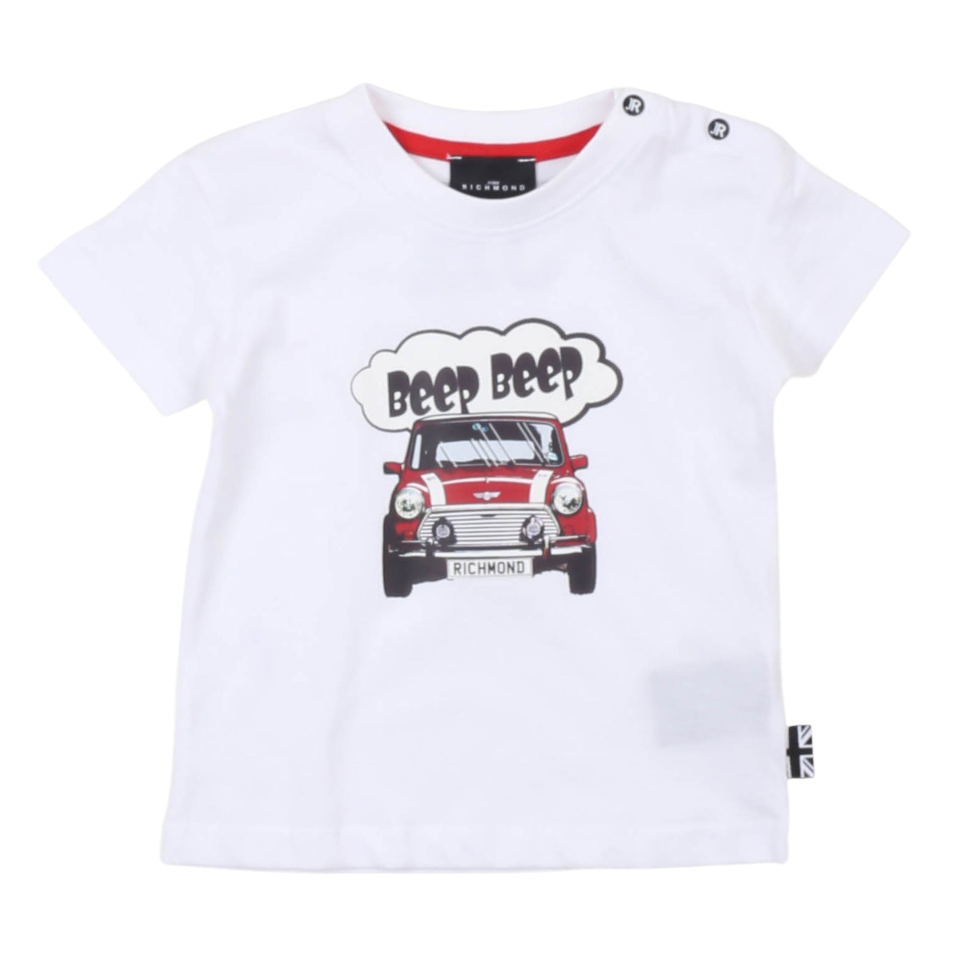 T-shirt a manica corta bimbo John Richmond - IrisBlu