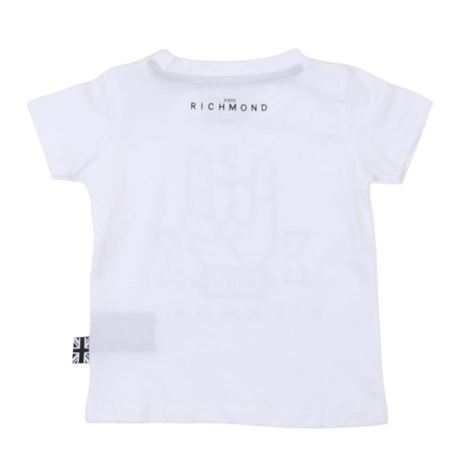 T-shirt manica corta bimbo John Richmond - IrisBlu