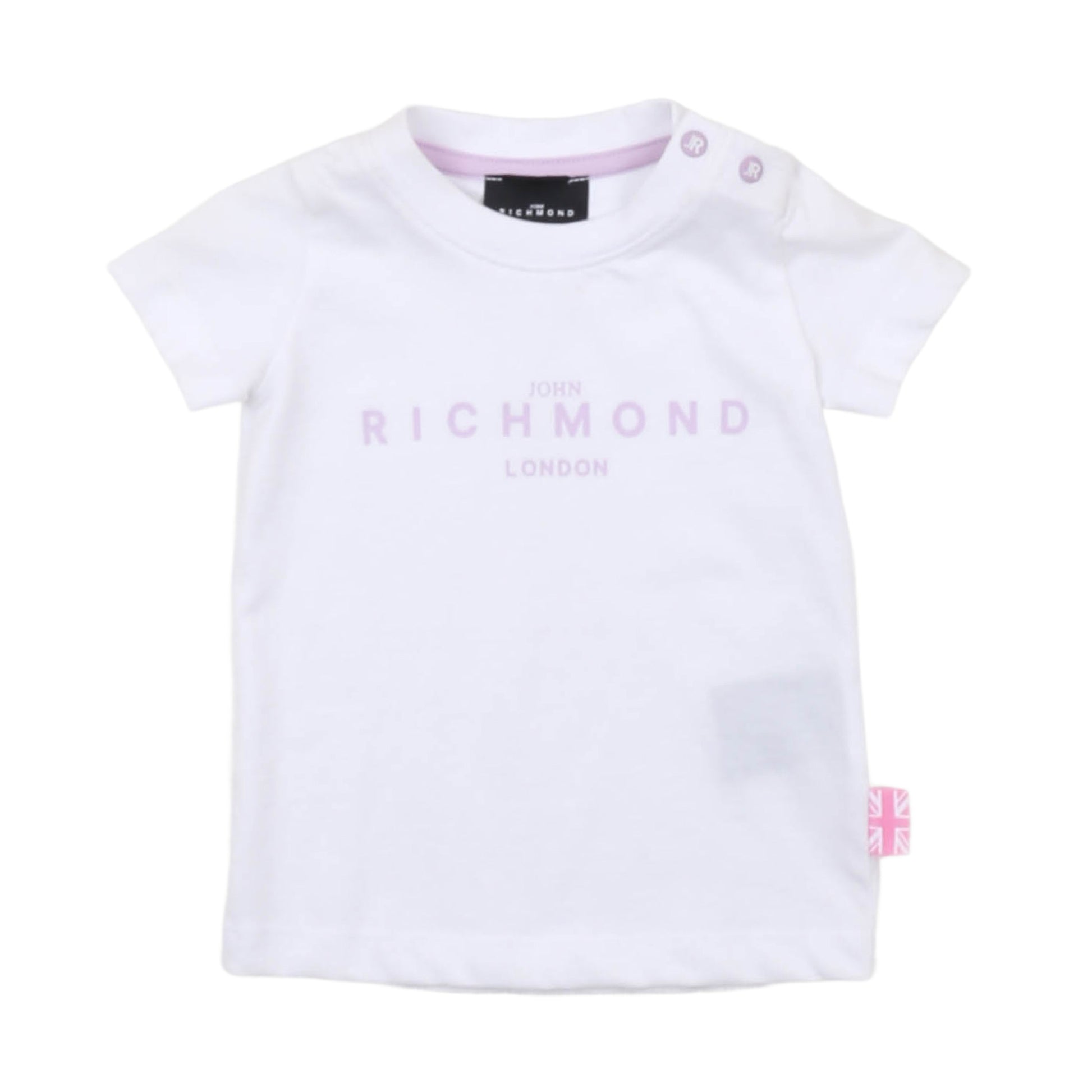 T-shirt bambina manica corta John Richmond - IrisBlu