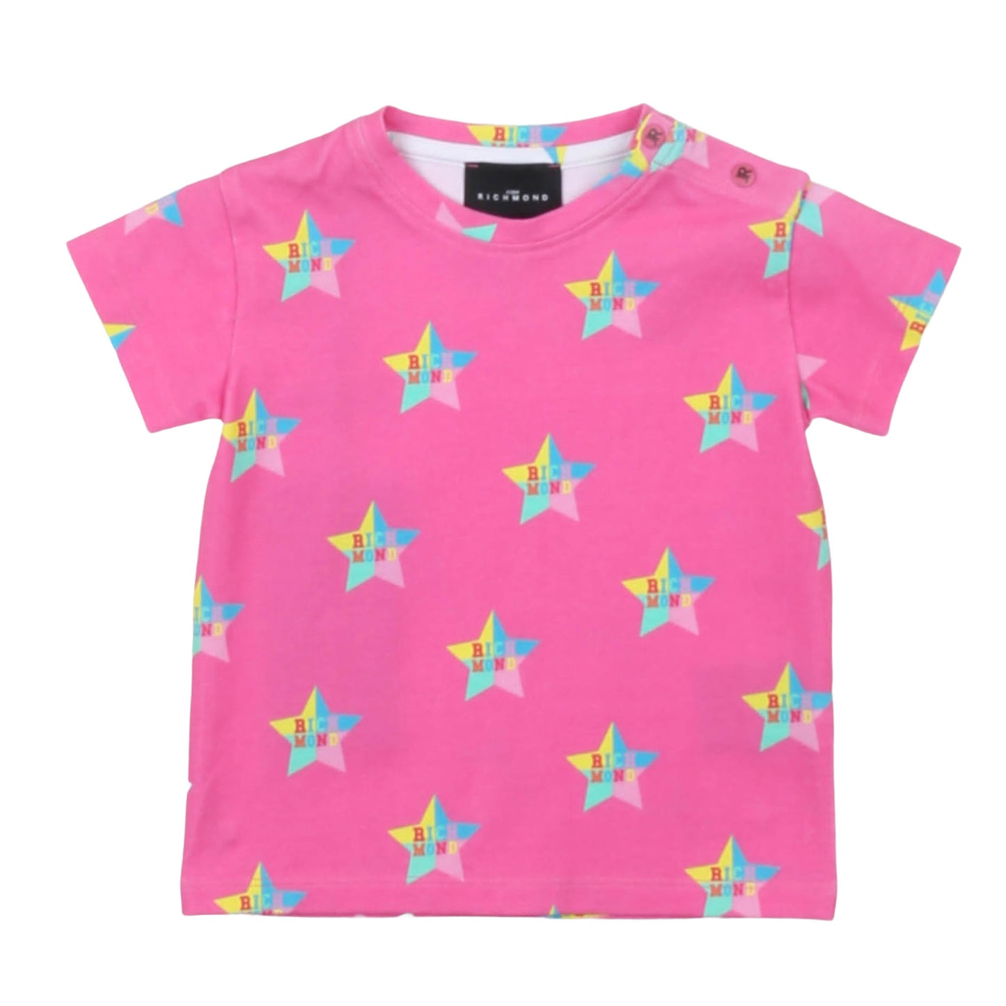 T-shirt bimba manica corta John Richmond - IrisBlu