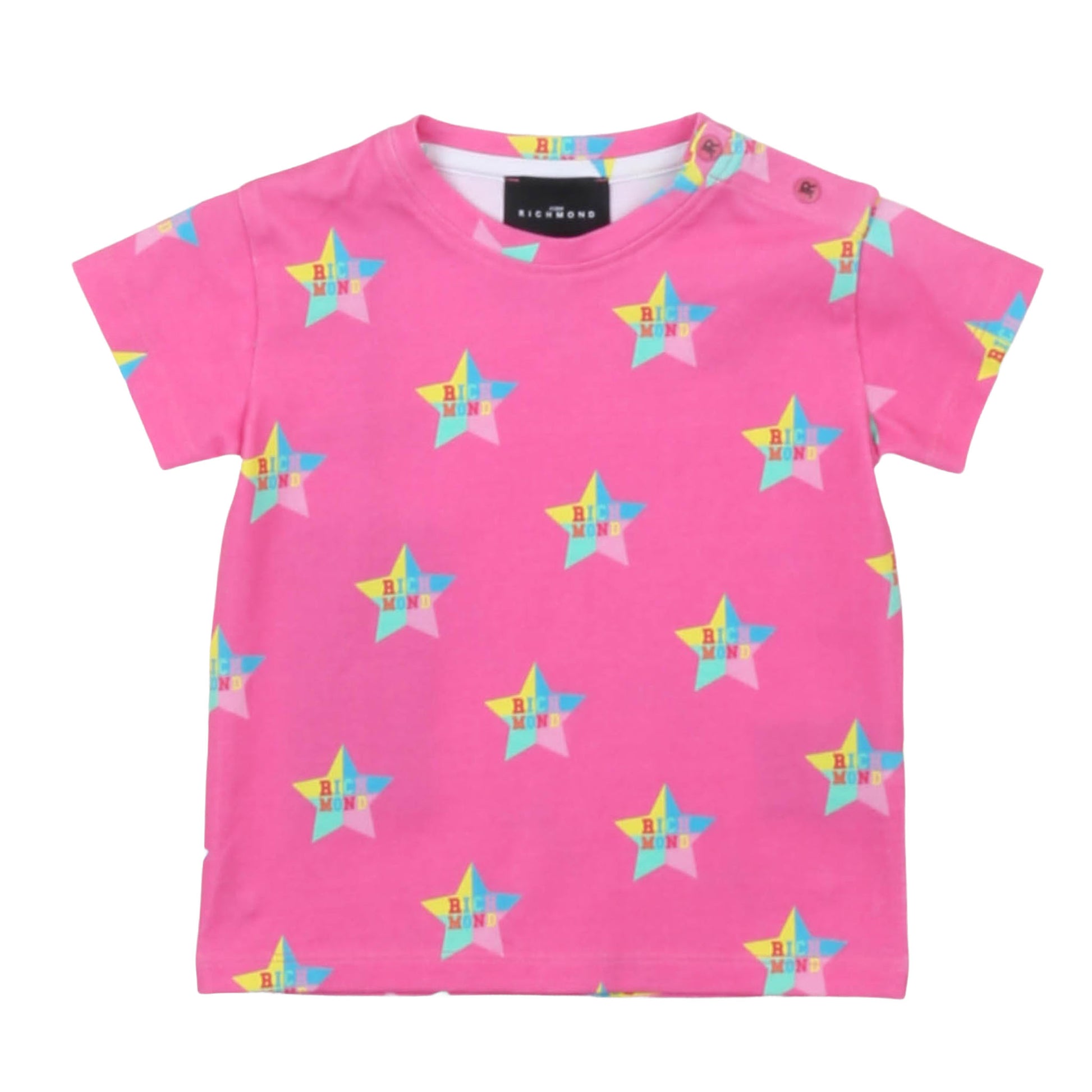 T-shirt bimba manica corta John Richmond - IrisBlu