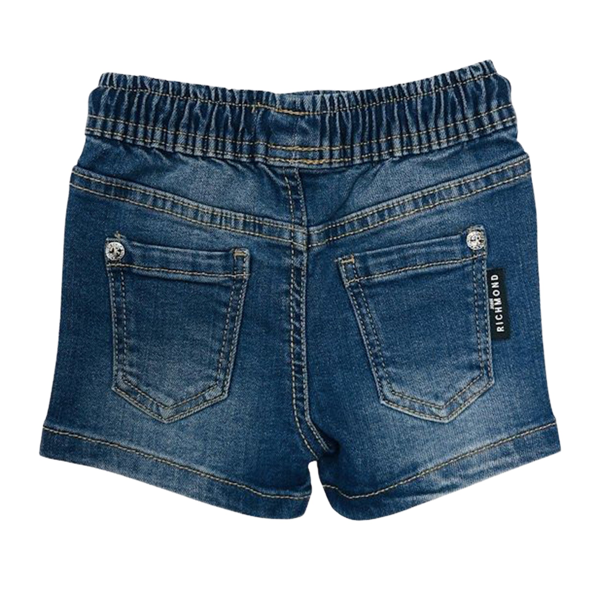 Pantaloncino jeans bimba John Richmond - IrisBlu